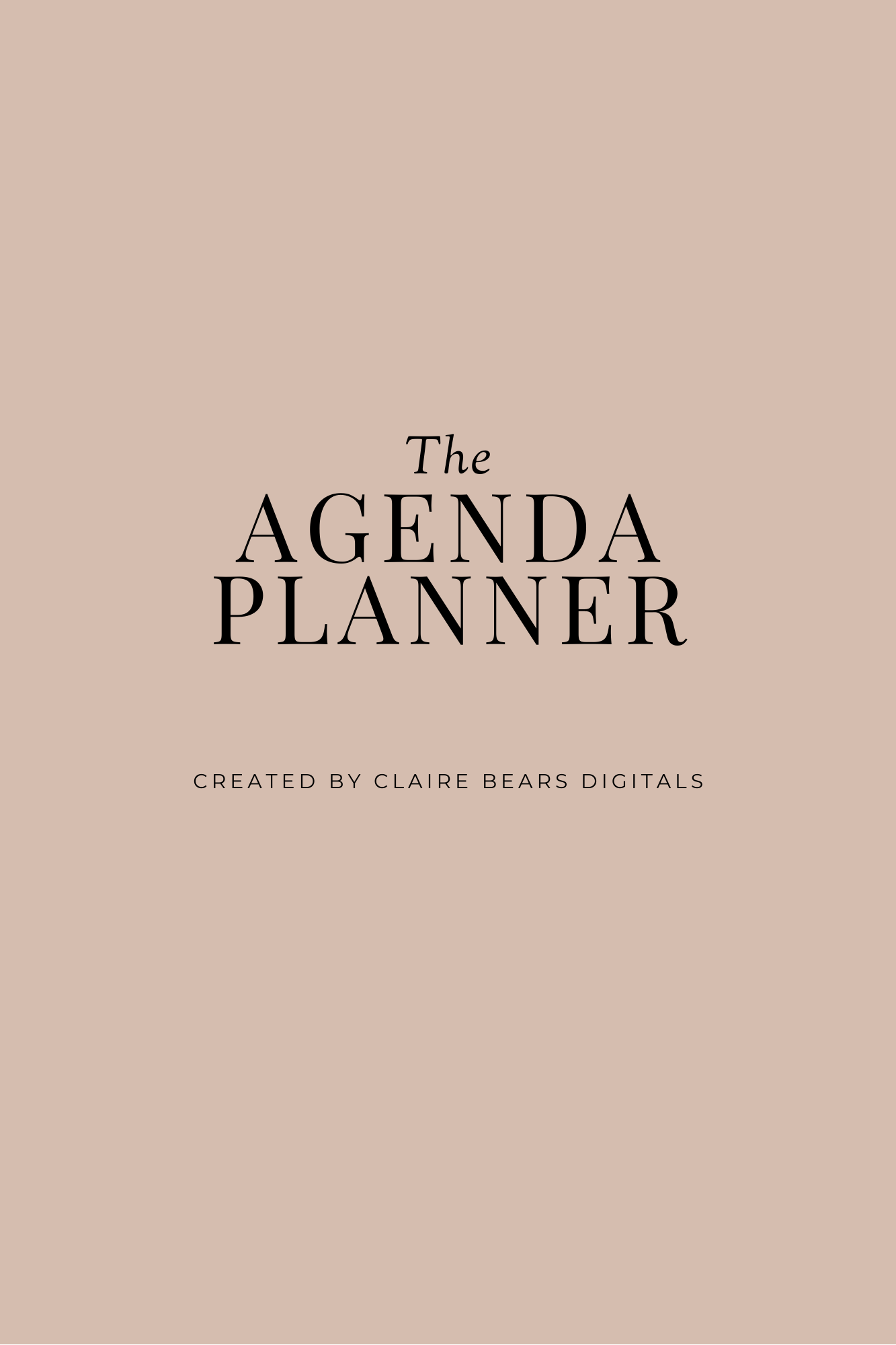 Agenda Planner