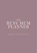 Busy Mum Planner