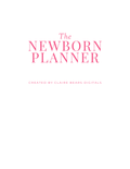 The Newborn Planner