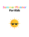 Summer Planner for Kids